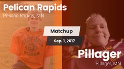 Matchup: Pelican Rapids High vs. Pillager  2017