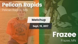 Matchup: Pelican Rapids High vs. Frazee  2017