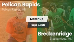Matchup: Pelican Rapids High vs. Breckenridge  2018