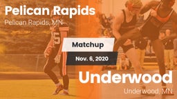 Matchup: Pelican Rapids High vs. Underwood  2020