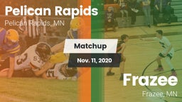 Matchup: Pelican Rapids High vs. Frazee  2020