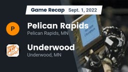 Recap: Pelican Rapids  vs. Underwood  2022