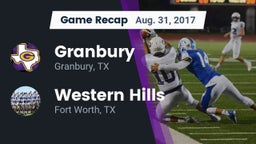 Recap: Granbury  vs. Western Hills  2017