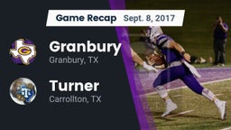 Recap: Granbury  vs. Turner  2017