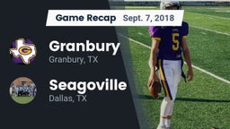 Recap: Granbury  vs. Seagoville  2018