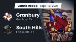 Recap: Granbury  vs. South Hills  2021