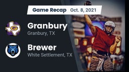 Recap: Granbury  vs. Brewer  2021