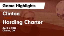 Clinton  vs Harding Charter  Game Highlights - April 5, 2022