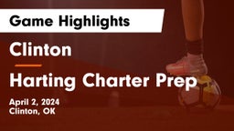Clinton  vs Harting Charter Prep Game Highlights - April 2, 2024