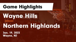 Wayne Hills  vs Northern Highlands  Game Highlights - Jan. 19, 2023