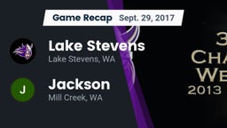 Recap: Lake Stevens  vs. Jackson  2017