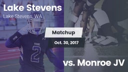 Matchup: Lake Stevens High vs. vs. Monroe JV 2017