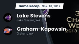 Recap: Lake Stevens  vs. Graham-Kapowsin  2017