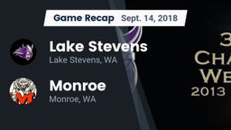 Recap: Lake Stevens  vs. Monroe  2018