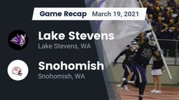 Recap: Lake Stevens  vs. Snohomish  2021