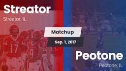 Matchup: Streator  vs. Peotone  2017