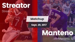 Matchup: Streator  vs. Manteno  2017