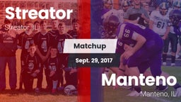 Matchup: Streator  vs. Manteno  2017