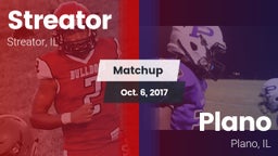Matchup: Streator  vs. Plano  2017