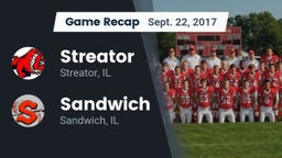 Recap: Streator  vs. Sandwich  2017