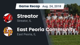 Recap: Streator  vs. East Peoria Community  2018