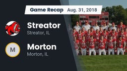 Recap: Streator  vs. Morton  2018