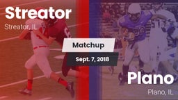 Matchup: Streator  vs. Plano  2018