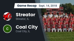 Recap: Streator  vs. Coal City  2018