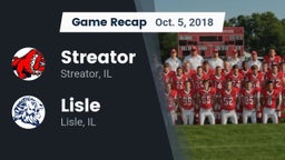 Recap: Streator  vs. Lisle  2018