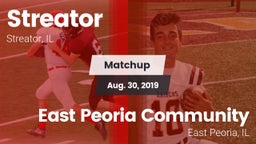 Matchup: Streator  vs. East Peoria Community  2019