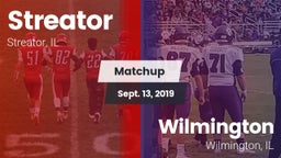 Matchup: Streator  vs. Wilmington  2019