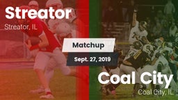 Matchup: Streator  vs. Coal City  2019