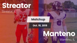 Matchup: Streator  vs. Manteno  2019