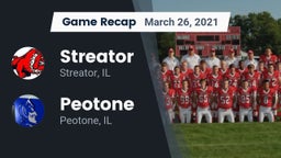 Recap: Streator  vs. Peotone  2021