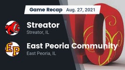 Recap: Streator  vs. East Peoria Community  2021