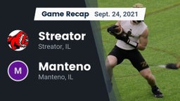 Recap: Streator  vs. Manteno  2021