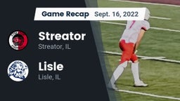 Recap: Streator  vs. Lisle  2022