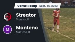 Recap: Streator  vs. Manteno  2023