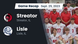 Recap: Streator  vs. Lisle  2023