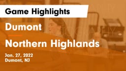 Dumont  vs Northern Highlands  Game Highlights - Jan. 27, 2022