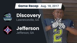 Recap: Discovery  vs. Jefferson  2017
