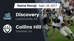 Recap: Discovery  vs. Collins Hill  2017