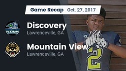 Recap: Discovery  vs. Mountain View  2017