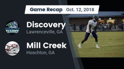 Recap: Discovery  vs. Mill Creek  2018