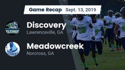 Recap: Discovery  vs. Meadowcreek  2019