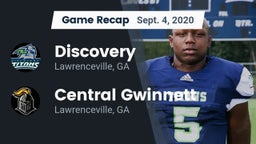 Recap: Discovery  vs. Central Gwinnett  2020