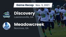 Recap: Discovery  vs. Meadowcreek  2021