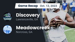 Recap: Discovery  vs. Meadowcreek  2023