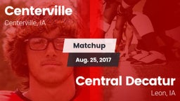 Matchup: Centerville High vs. Central Decatur  2017