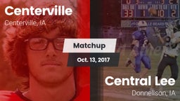 Matchup: Centerville High vs. Central Lee  2017